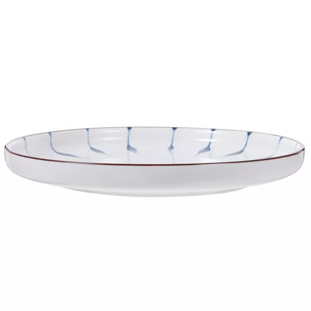 Ipetboom Ceramic 3 Compartment Dinner Plate Tray-IO