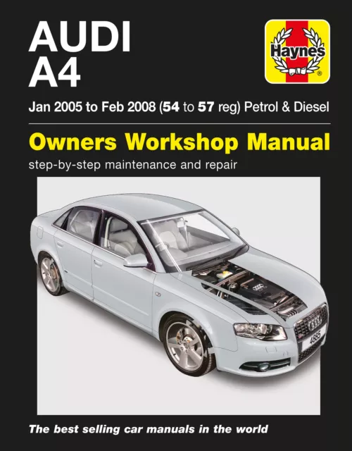 Audi A4 Petrol & Diesel (Jan 05 to Feb 08) Haynes Repair Manual (Paperback)