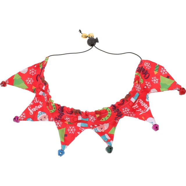 Lindo collar de gato collar de gatito con campana festival collar de gato mascota ajustable