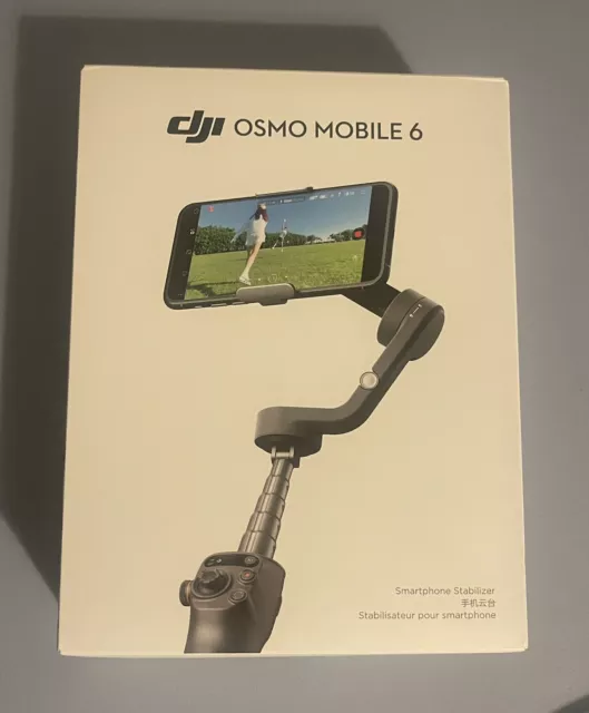 DJI OSMO Mobile 6 Smartphone Gimbal Stabiliser and Fill Light Clamp