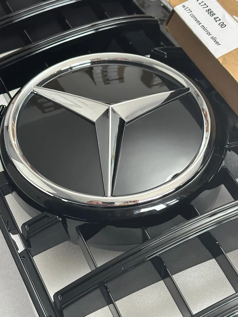 Mercedes-Benz Silver Star Emblem Grille Badge – W176 W205 W212 (A0008880060)