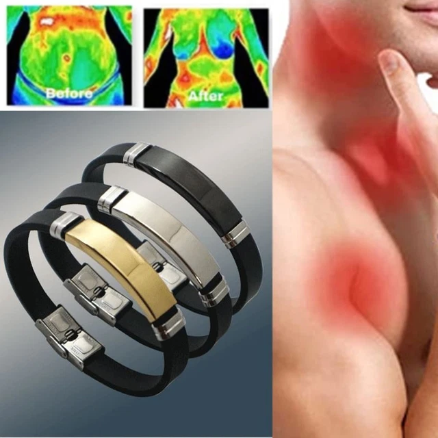 Titanium Detox LympUnclog pulsera deportiva pulseras antiestáticas
