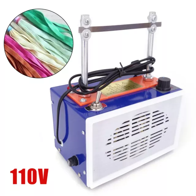 110V 60HZ Heavy Duty Adjustable Temperature Rope Cord Tape Cutting Machine