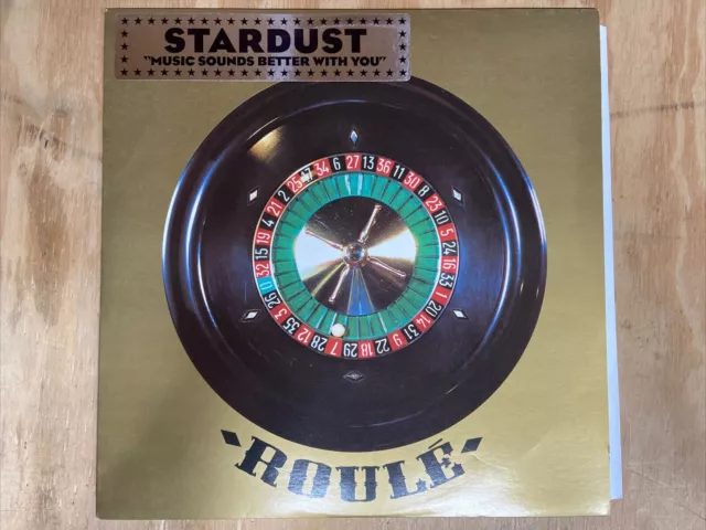 Stardust - Music Sounds Better With You (12", S/Sided, Single, Etch)