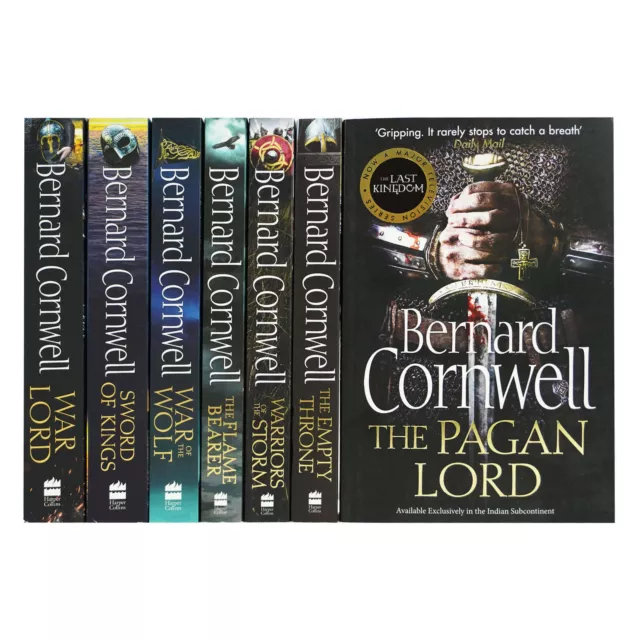 The Last Kingdom by Bernard Cornwell: Books 7-13 7 Books Set - Fiction-Paperback