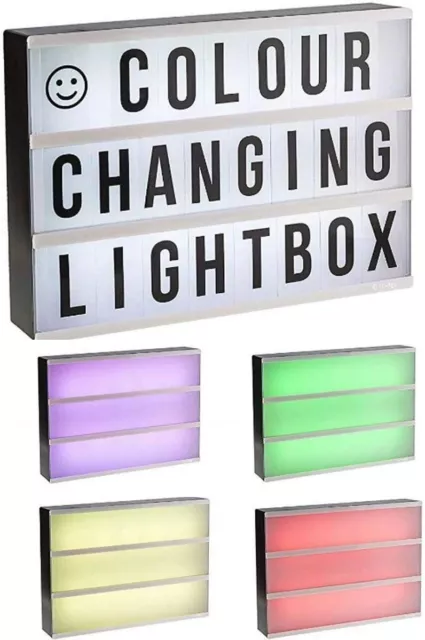 Cinematic Light Box Extra Letter Packs Cinema Style Letter Number Symbols