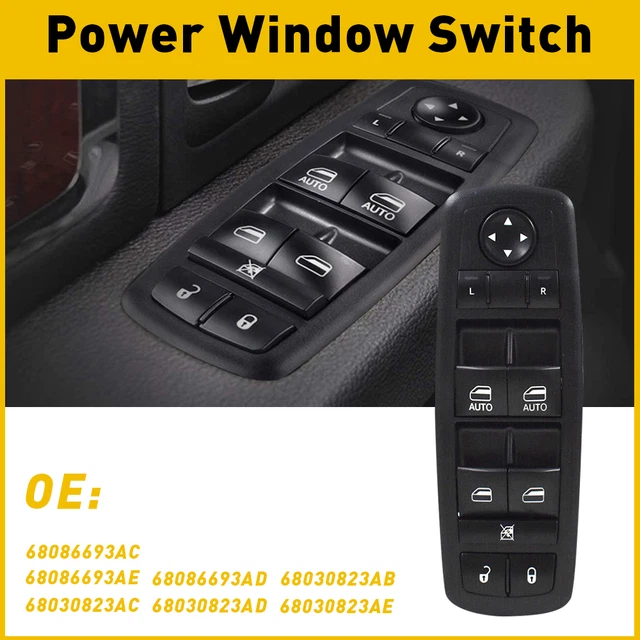 FOR JEEP GRAND Cherokee Dodge Durango 3.6L 5.7L 20112013 Window Switch