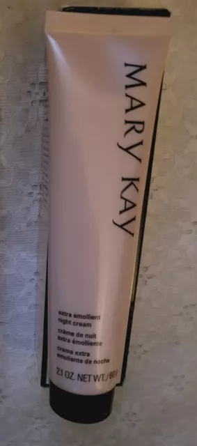 Nueva crema de noche emoliente extra Mary Kay ~ tamaño completo ~ hidratante