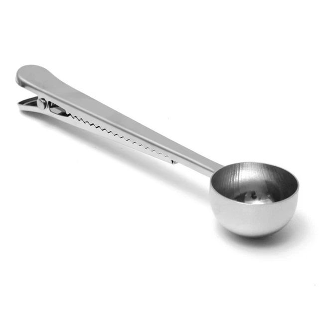 Pratico misurino polvere percolatore caffè scoop acciaio inox