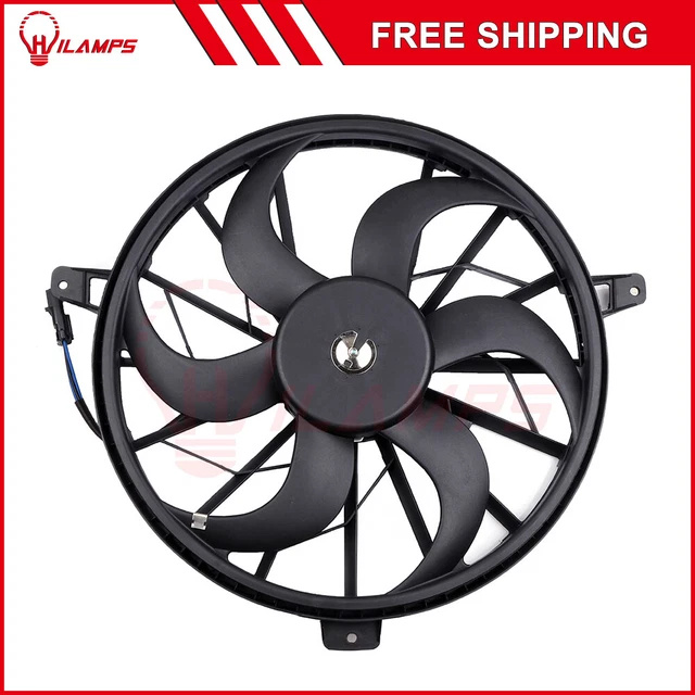 For 2002 2003 2004 Jeep Grand 674-00760 Electric Radiator Cooling Fan Assembly