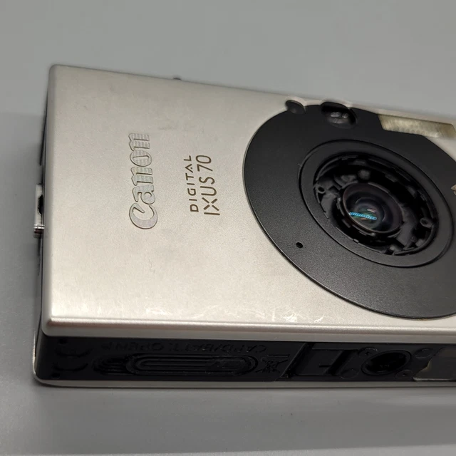 Canon PowerShot SD1000 IXUS 70 7,1 megapixel fotocamera digitale compatta argento testato 22