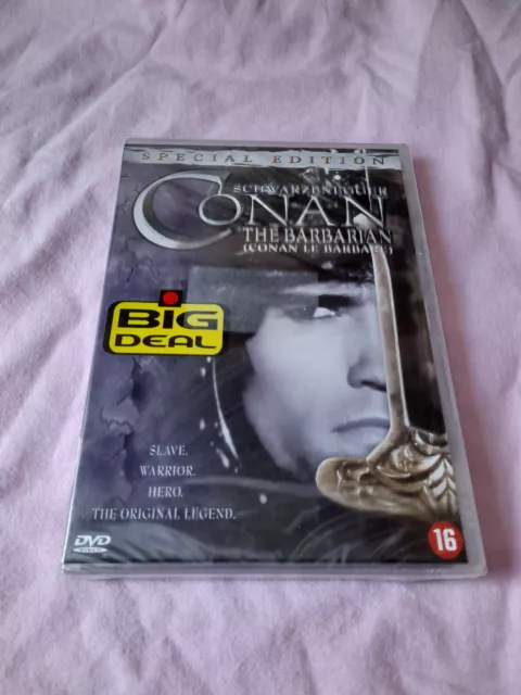 Dvd Conan Le Barabare Arnold Schwarzenegger Vf Neuf Sous Blister
