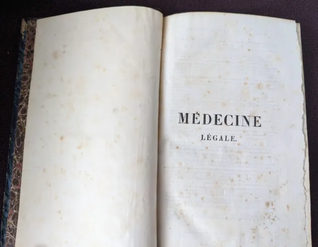 Médecine Légale Théorique et Pratique - Alphonse Devergie - 1836 3