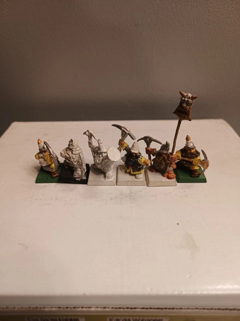 Arquebusiers Nains Warhammer Old World - Thunderers Dwarfs - Figs Occasion