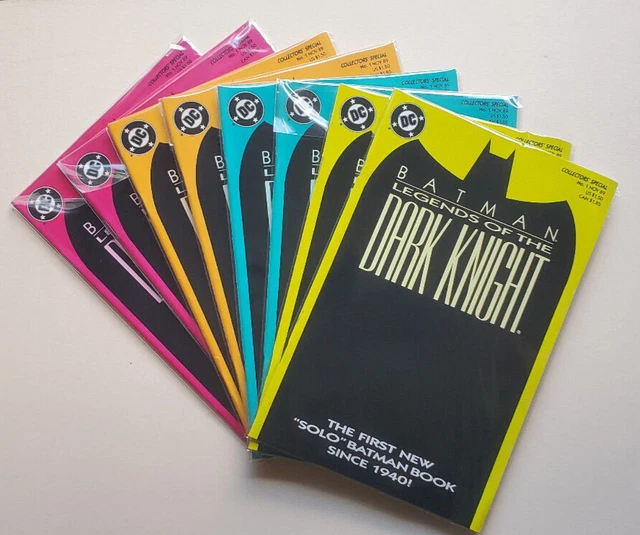BATMAN LEGENDS OF THE DARK KNIGHT #1 (Lot 8 issues - 2 each of 4 colors) NM/M