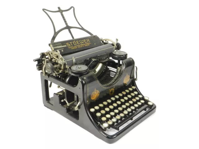 Maquina De Escribir Stoewer Record Año 1910 Typewriter Schreibmaschine A Ecrire