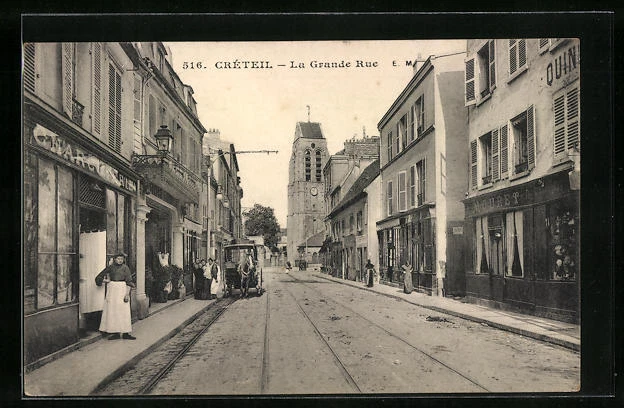 CPA Créteil, La Grande Rue