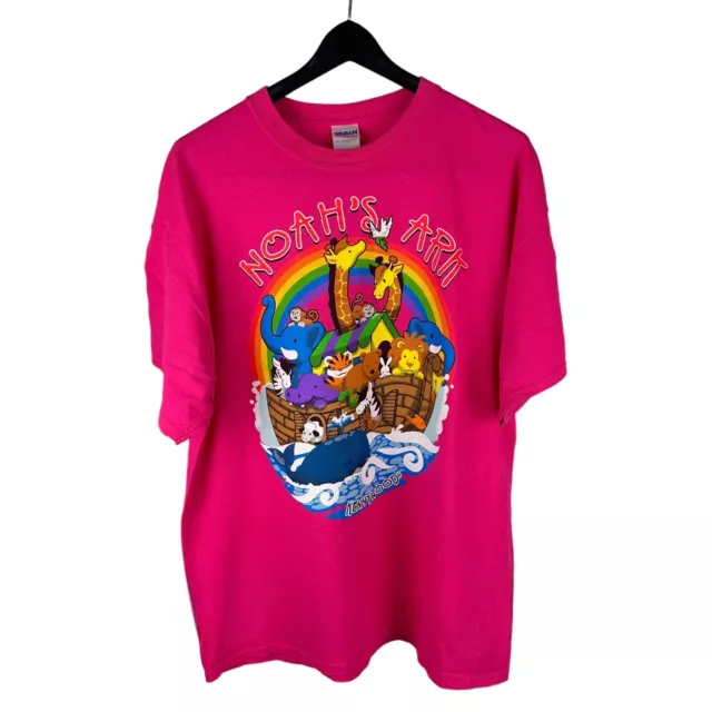 VINTAGE Y2K KENNYWOOD Noah’s Ark Amusement Theme Park Shirt Size XL $24 ...
