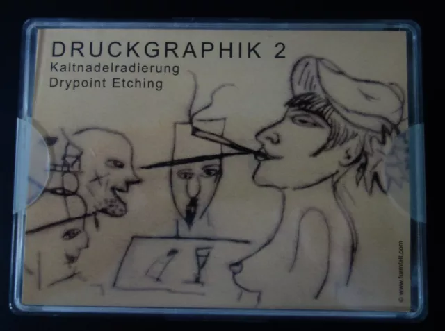 Kunsttechnik-Box "Druckgraphik 2" Kaltnadelradierung · Druckgrafik-Technik