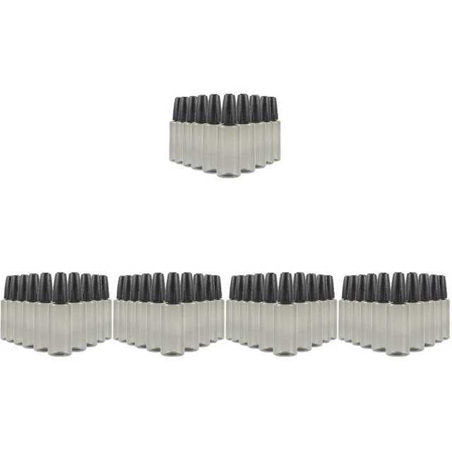 50 pcs Précision Astuce Applicateurs Bouteilles à aiguille Bouteilles de colle
