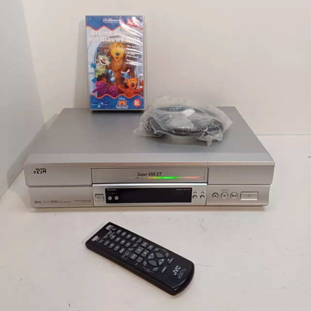 JVC HRS5960 SUPERVHSET VideoRecorder +Remote SVHS NTSCPlayback A2