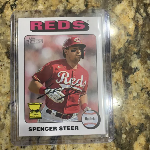 2024 Topps Heritage - White Border #235 Spencer Steer