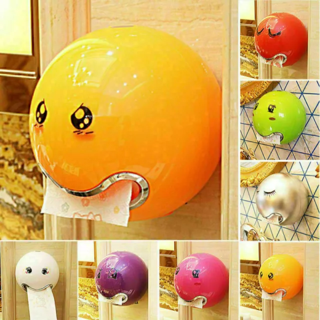 Fashion Style Emoji Toilet Toilet Paper Holder Bathroom Toilet Paper Holder