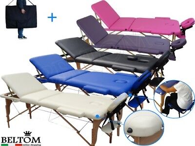 Table de massage 3 zones Portables Cosmetique lit esthetique pliante reiki + SAC