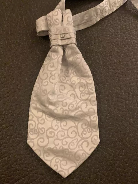 Cravatta per matrimonio bambini - 9-12 mesi - bianco / motivo