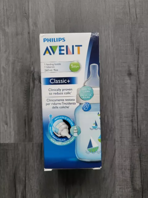 Philips Avent Baby Boy Feeding Bottle Classic+ 260ml