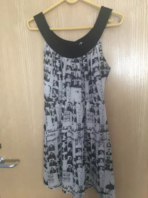 Andy Warhol pop art dress by Pepe Jeans - Limited Edition (medium) Andy Warhol pop art dress by Pepe Jeans - Limited Edition (medium)
