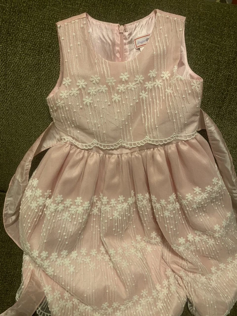 Sugar Plum Blush Pink Fancy Dress Girls Size 5 Beautiful!