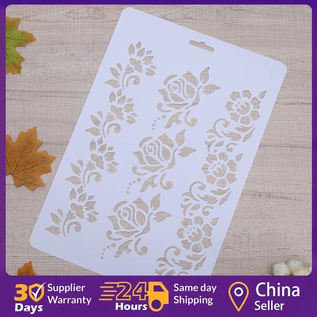 DIY Craft Layering Stencils Templates Painting Scrapbooking Paper Cards ☘️