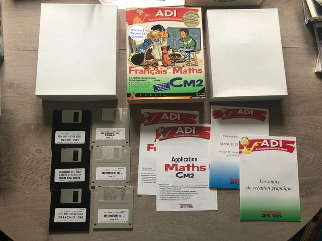 Outpost 1 SIERRA 3.5 3 1/2 floppy disk/disquettes PC Big box