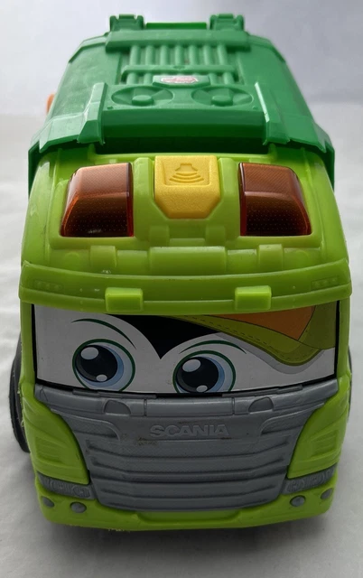 RUBBISH TRUCK MOTORISED Truck Light Sound Recycling Dickie Happy NO BIN 207 10.99 PicClick UK