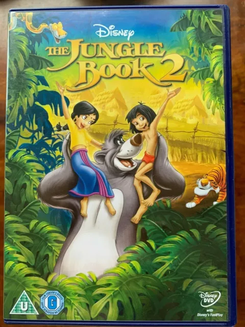 Jungle Book 2 DVD 2003 Walt Disney Animated Family Movie Classic
