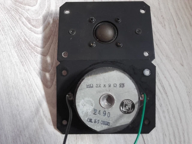 VINTAGE AUDAX HD 12 X D 25 matched pair tweeter Ohms EUR 100