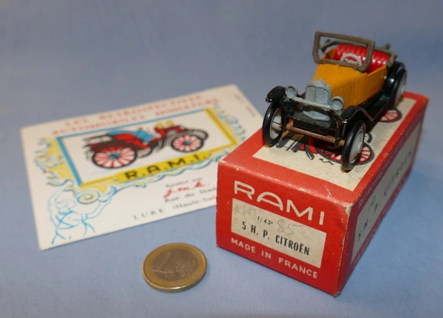 849U Rami JMK 7-1 France Citroën B2 Limousine 1925 Yellow Pale
