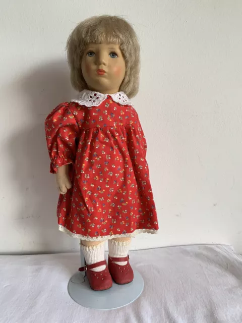 Käthe Kruse Puppe Julia 35 cm in OVP Vintage unbespielt mit Aufsteller