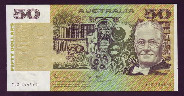 Australia R-508.. (1983) Fifty Dollars - Johnston/Stone..  UNC