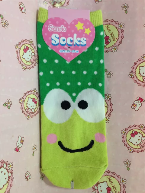 Sanrio Keroppi 23-25cm Adult Low Cut Socks