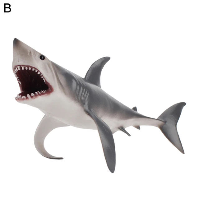 Animal Figurine Model Anti-fade Desktop Decoration Mammoth Megalodon Dire Wolf B