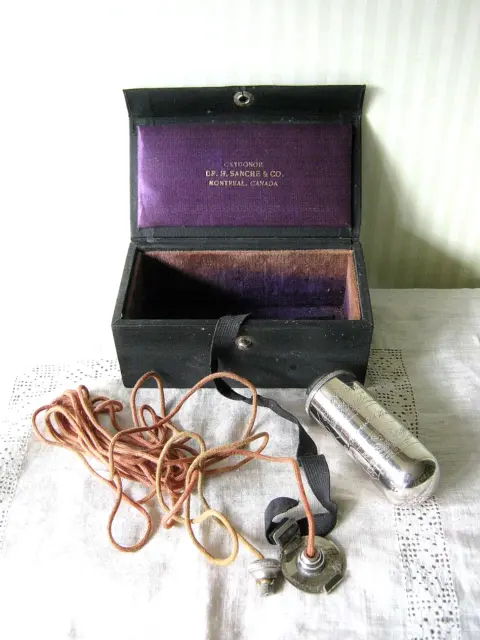 Antique Vintage Oxydonor No.2 Medical Device / Dr. Sanche & Co. Montreal~Quack