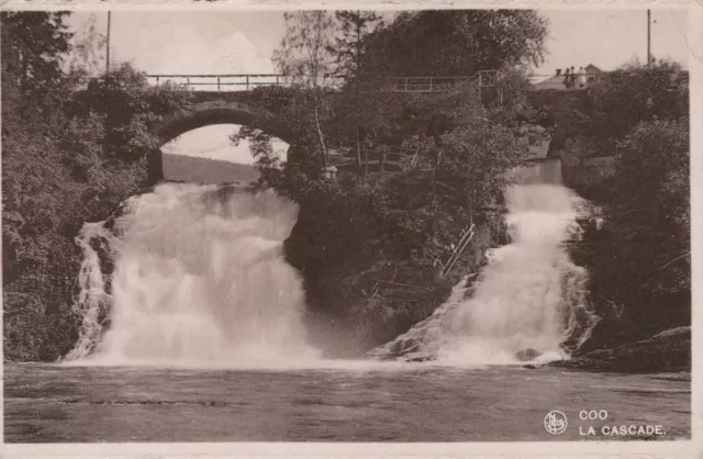 BELGIQUE CASCADE DE COO Province de Liège Carte Postale CPA #PAD186.F