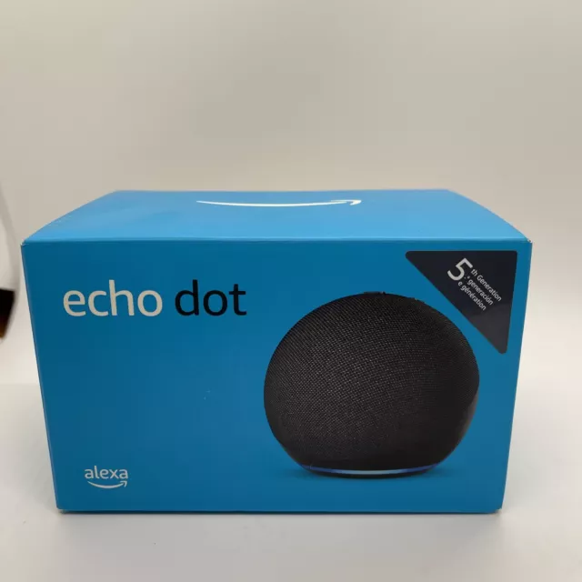 Amazon - Echo Dot (5th Gen, 2022 Release) Smart Speaker with Alexa - Charcoal