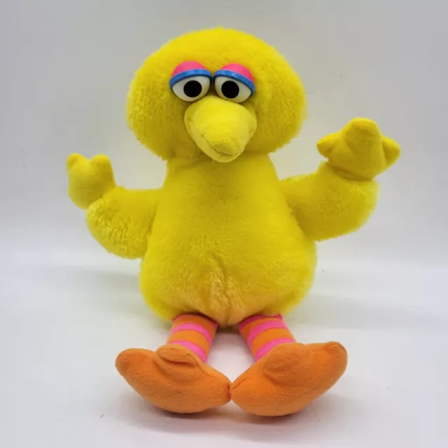 VINTAGE PLAYSKOOL SESAME Street Baby Soft Big Bird Kids Toy Animal