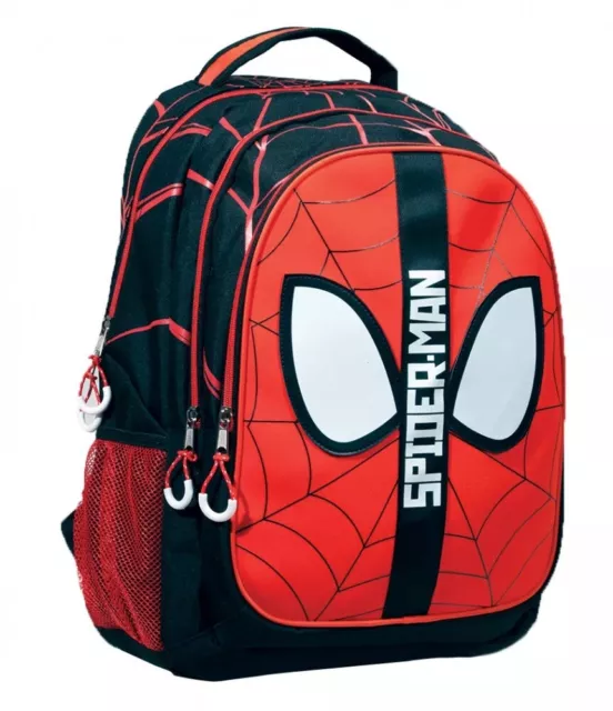 Spiderman Méga Set Sac à Dos Grand Trousse Amène Lunch École Élémentaire Enfant 2