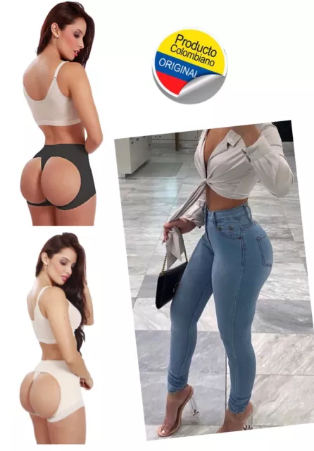 Fajas Colombiana Butt Lifter Levanta Cola Pomp Ultra Flexible Short Tummy  Shaper