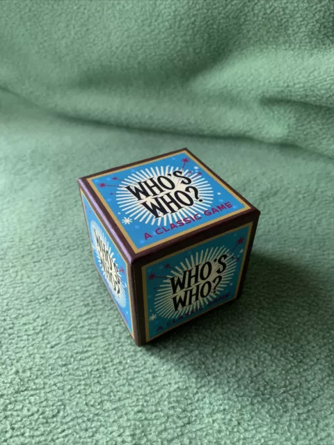 whos who? A Classic Game For All Your Family & Friends Great Fun !