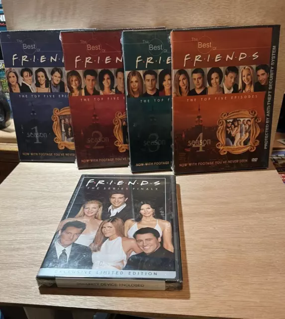 All New! Friends Series Finale DVD+ Vol. 1 - 4 of The Best of Collection 5 best!